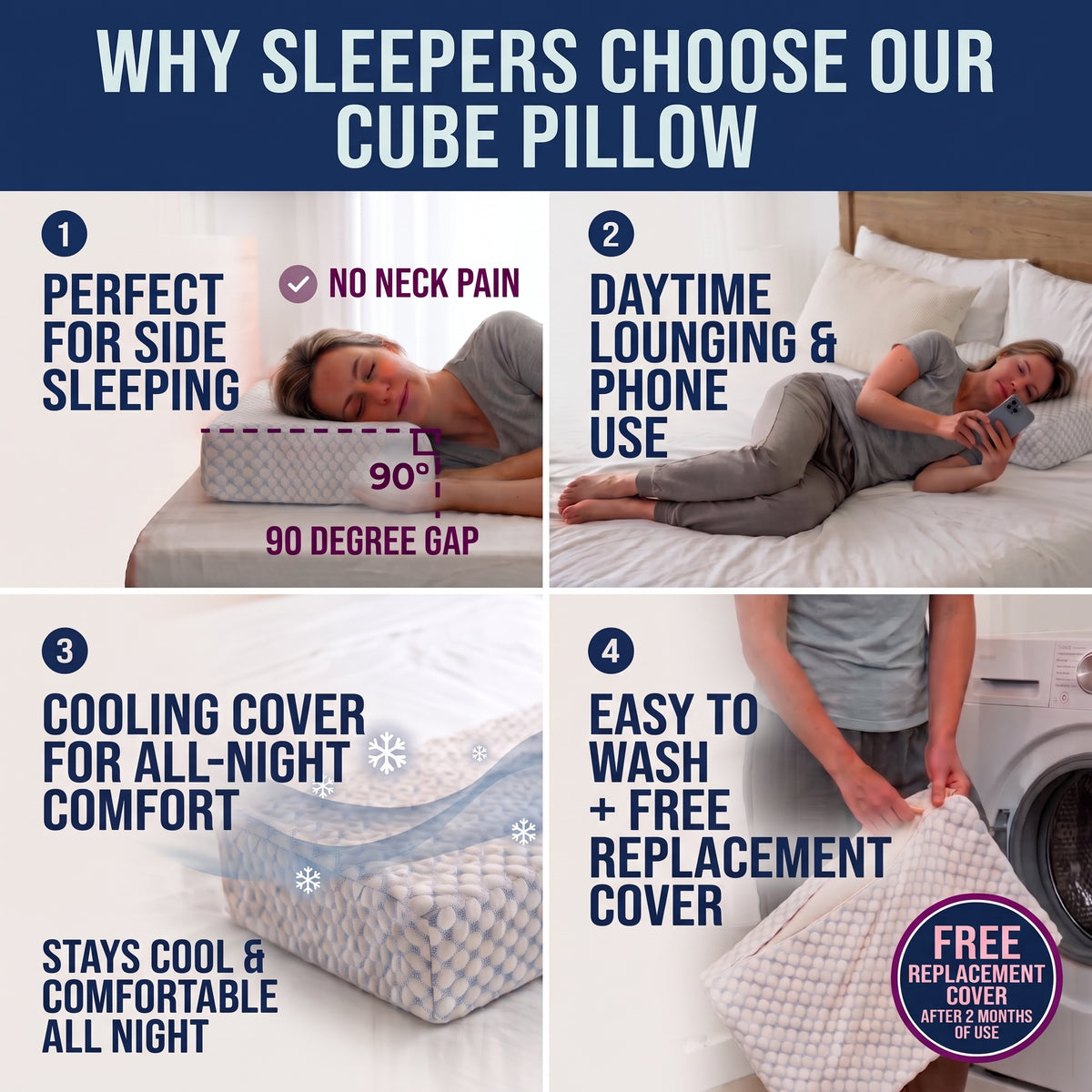 Cube Pillow - Dual Core