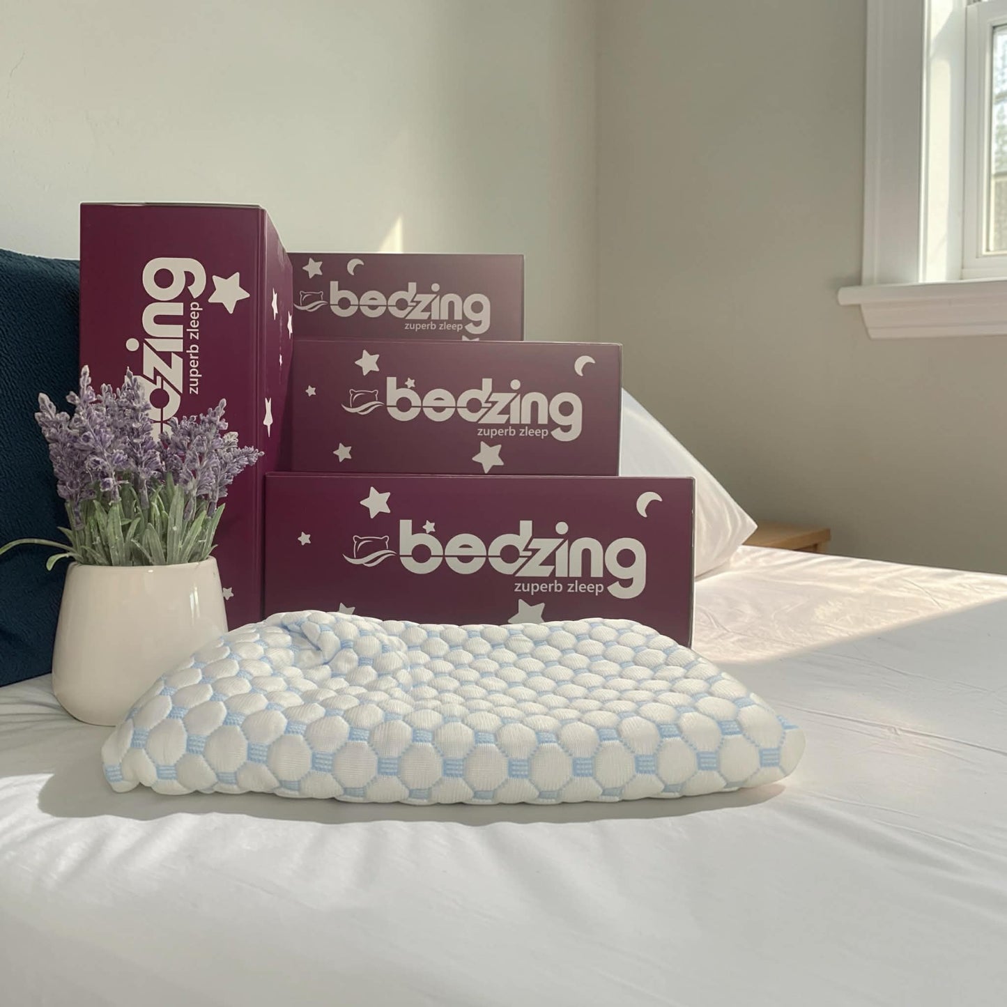 Premium Cover for Cube Pillow - Soft & Cool